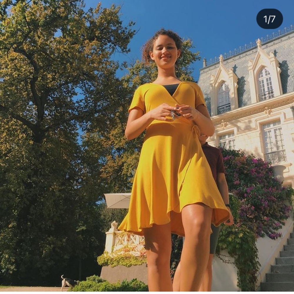 Yellow Spring Dress